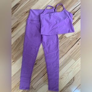 Beyond Yoga space dyed set.
